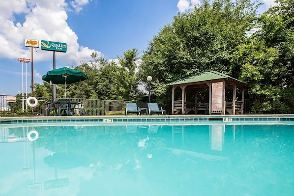 Seasonal outdoor pool