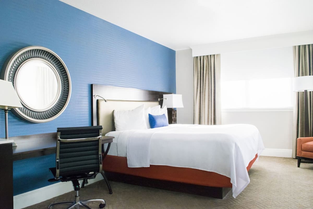 Premium bedding, pillow-top beds, in-room safe, blackout curtains