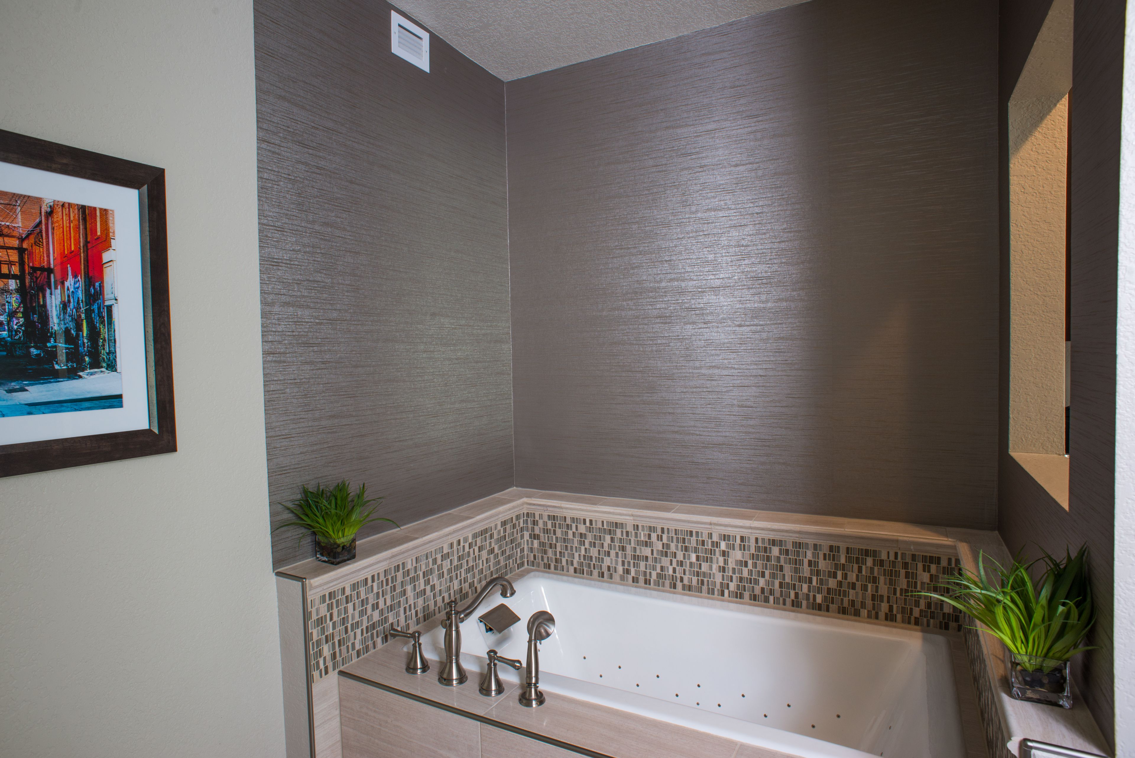 junior suite, 1 king bed, jetted tub (bridal suite) | bathroom | free toiletries, hair dryer, towels