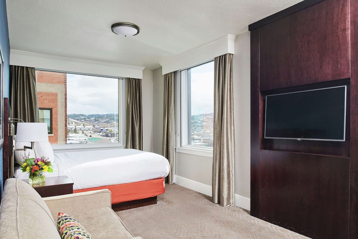 42-inch lcd tv with premium tv channels, tv