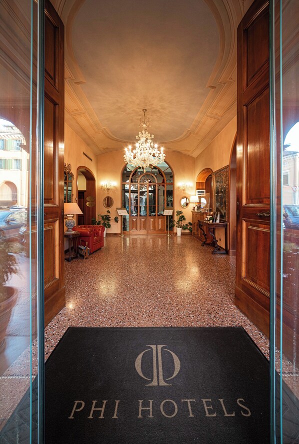 Interior entrance