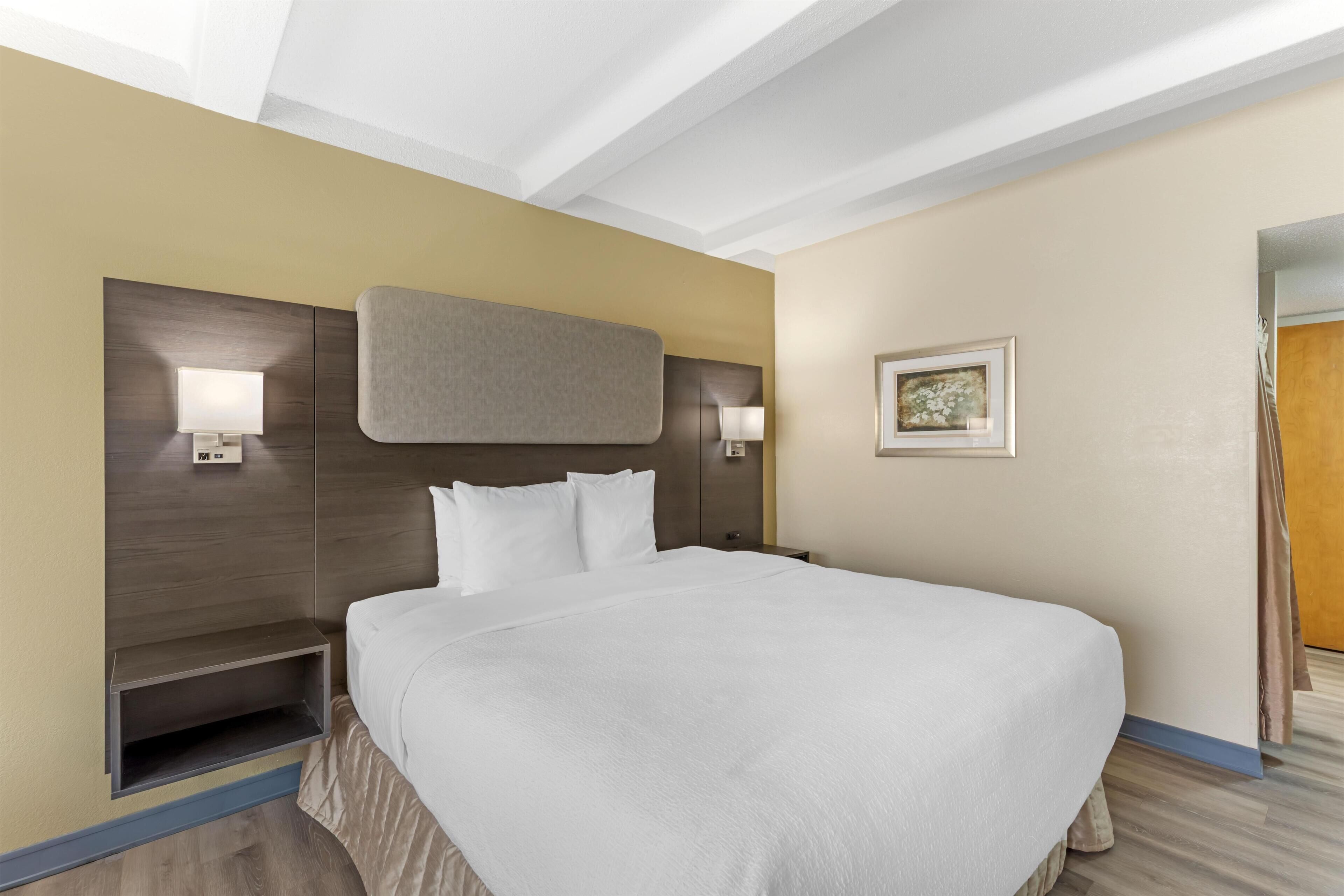 Standard Room, 1 King Bed, Accessible, Refrigerator & Microwave