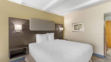 Habitación estándar, 1 cama King size, con acceso para personas discapacitadas | Escritorio, cortinas blackout y tabla de planchar con plancha