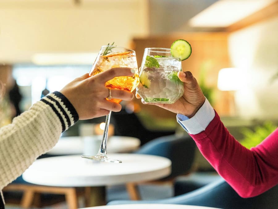 Breakfast, lunch and dinner served