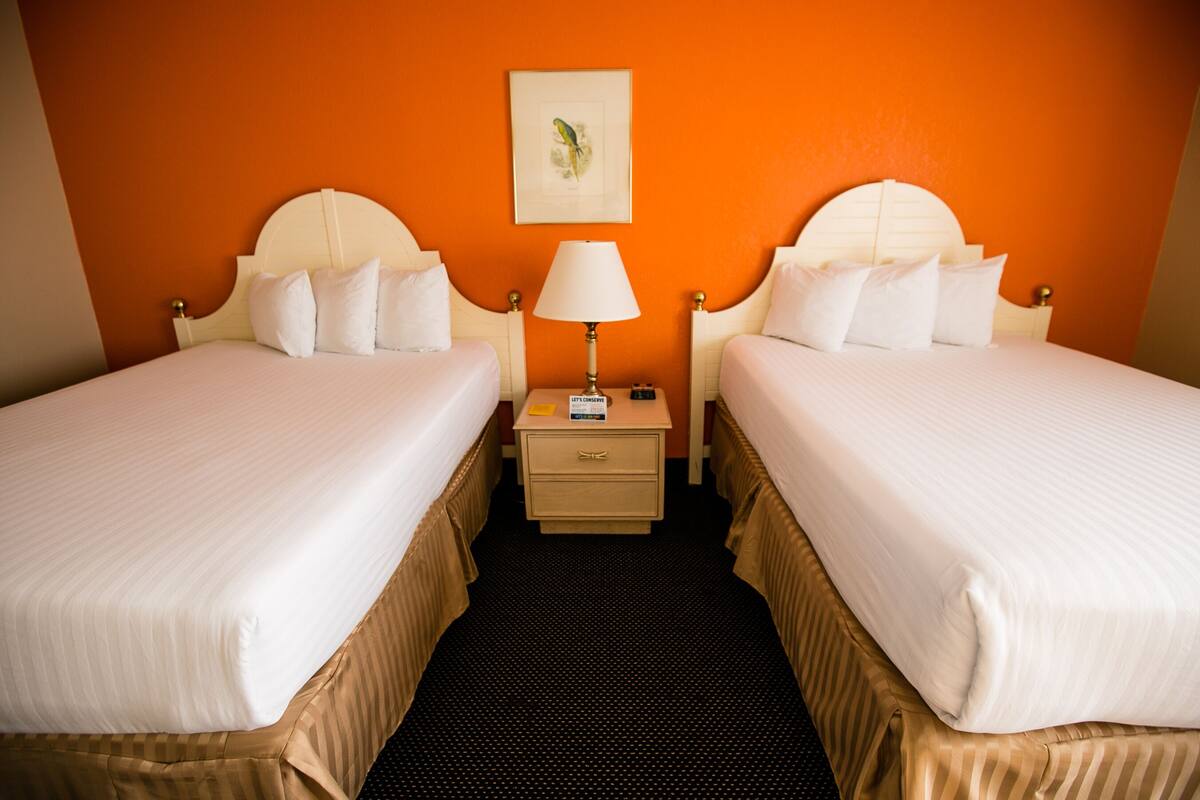 In-room safe, blackout drapes, iron/ironing board, cribs (surcharge)