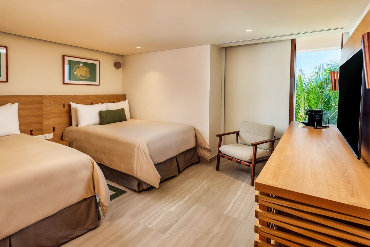 Suite, 2 soverom, havutsikt | Sengetøy i egyptisk bomull, sengetøy av topp kvalitet og dundyner