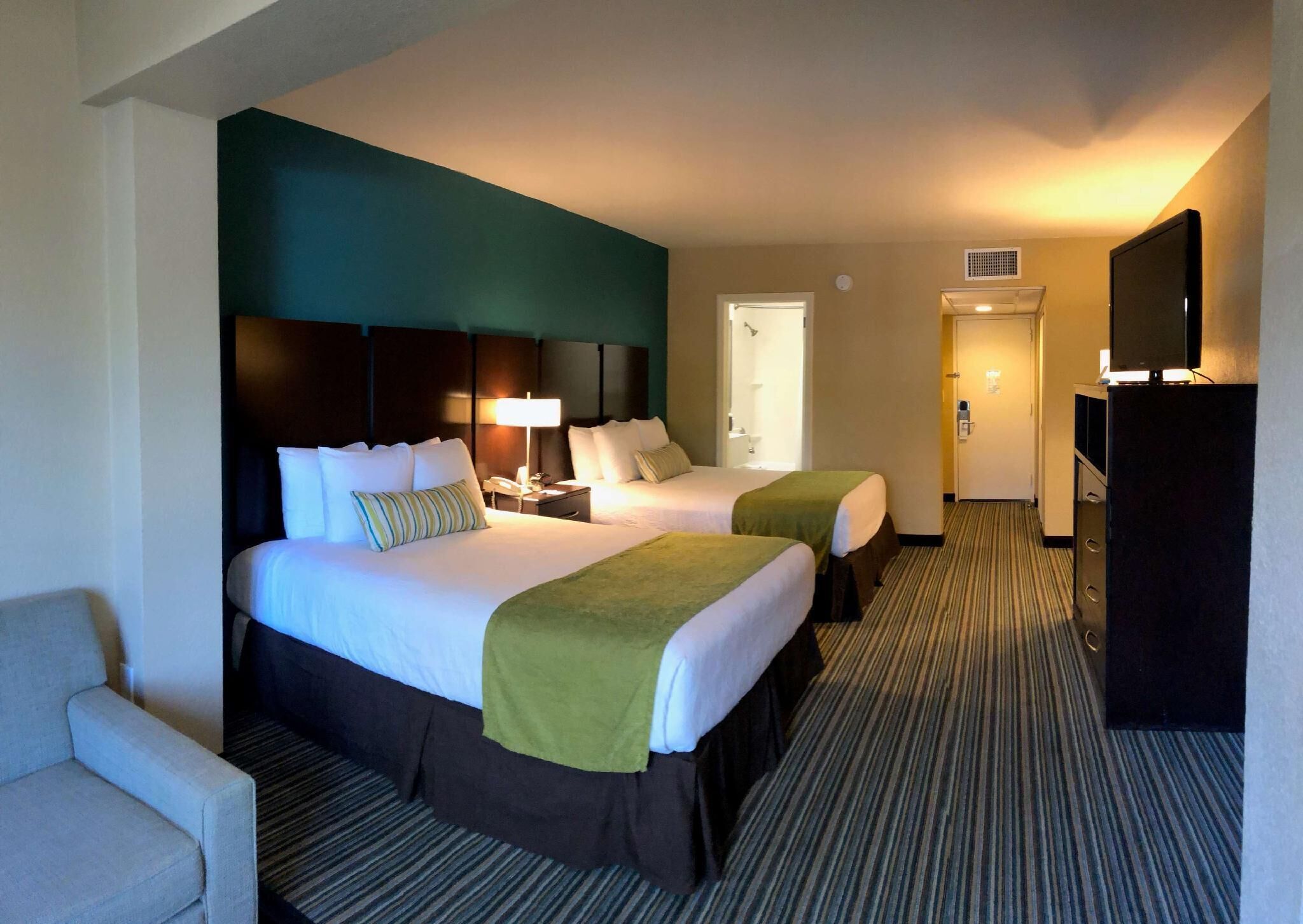 In-room safe, desk, blackout drapes, iron/ironing board