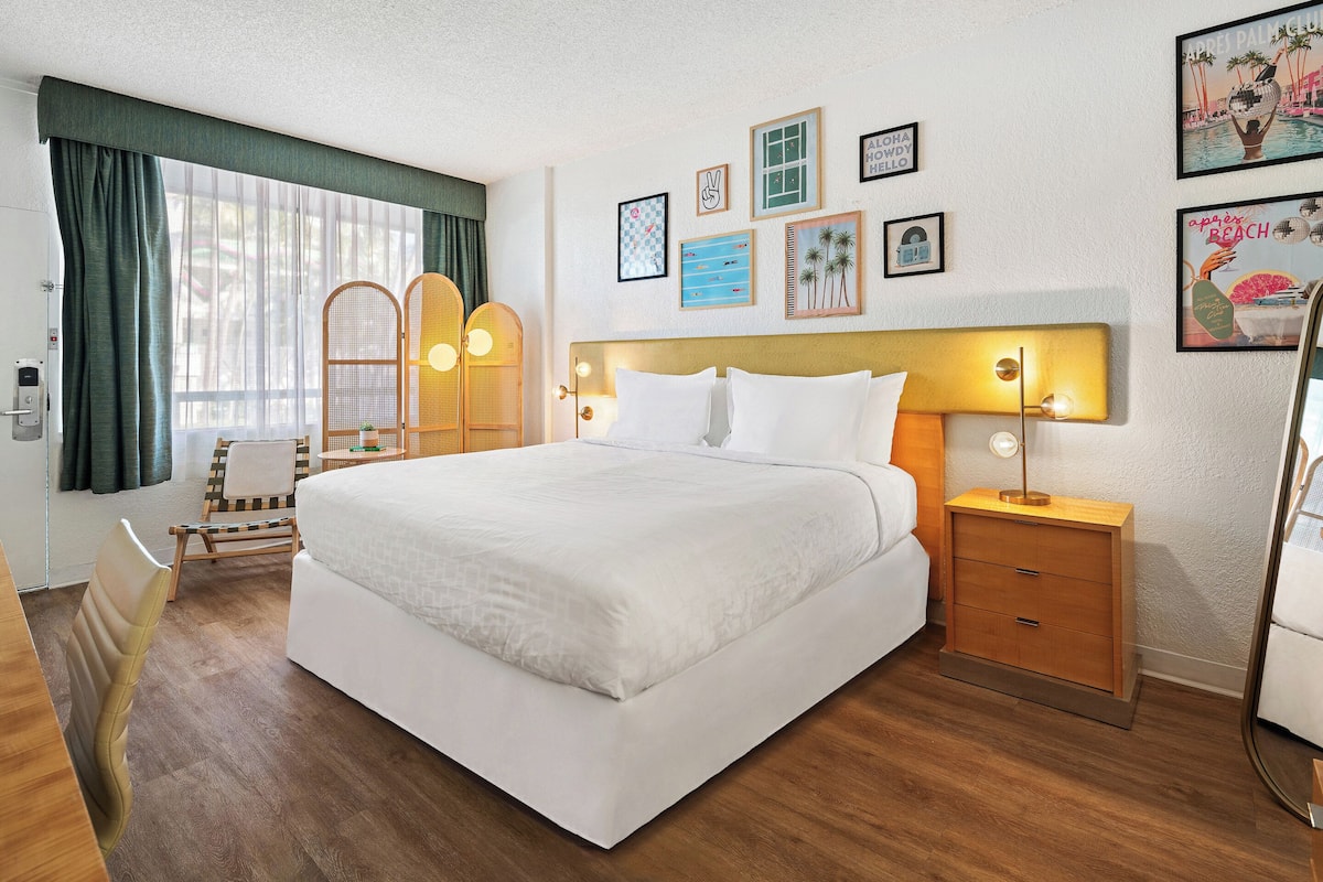 In-room safe, desk, blackout drapes, iron/ironing board