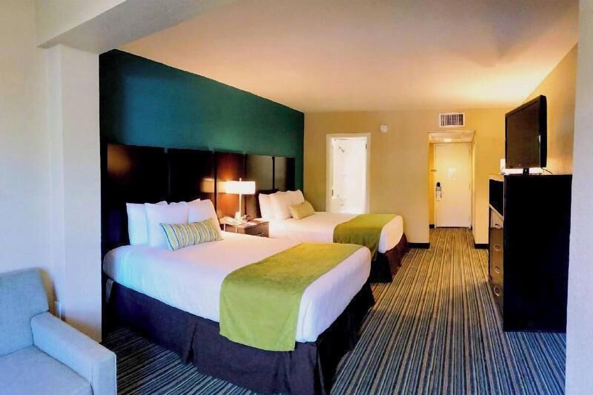 In-room safe, desk, blackout drapes, iron/ironing board