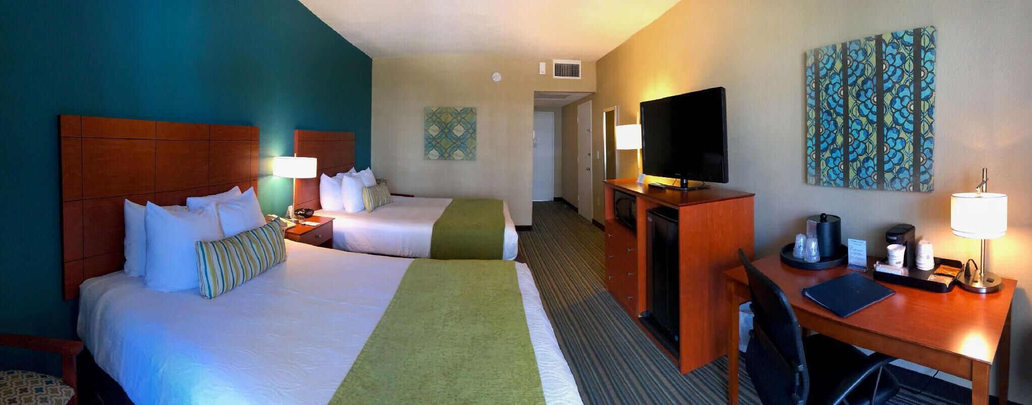 In-room safe, desk, blackout drapes, iron/ironing board