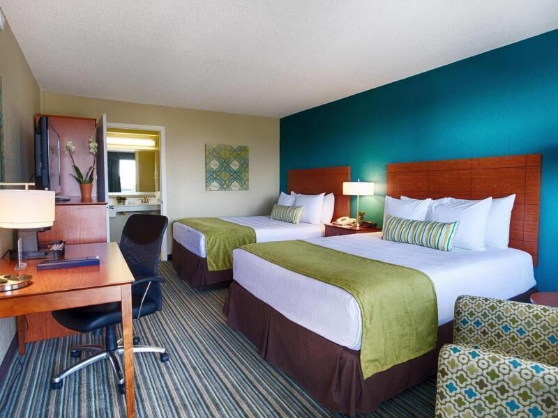 In-room safe, desk, blackout drapes, iron/ironing board