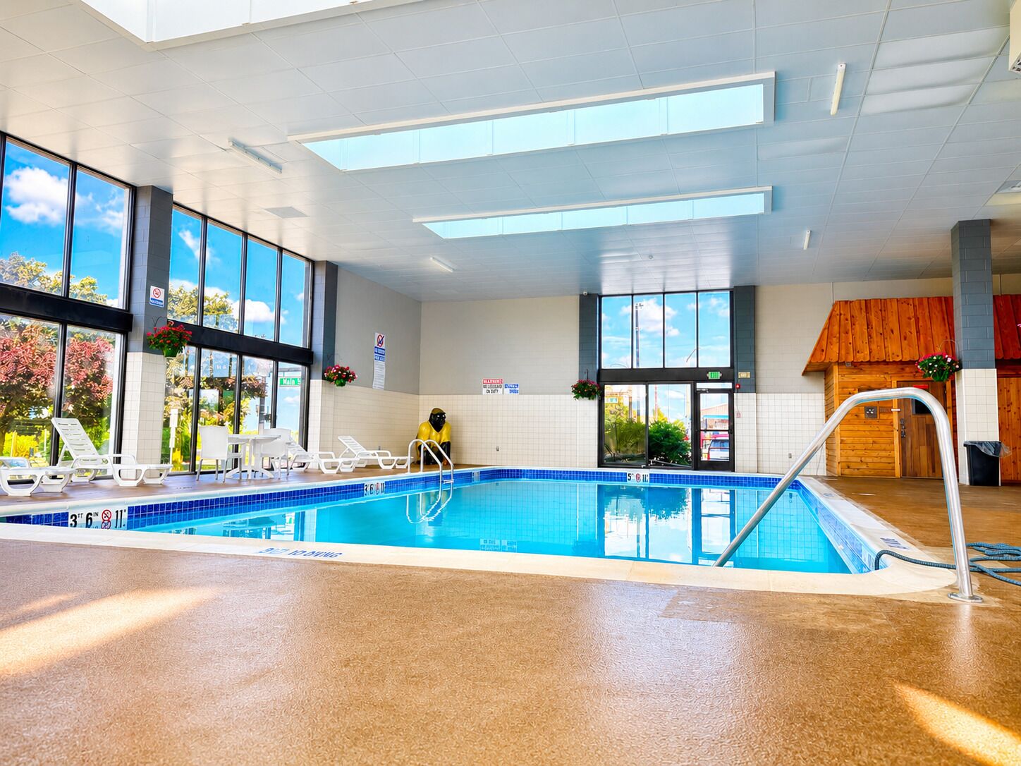 Piscine couverte