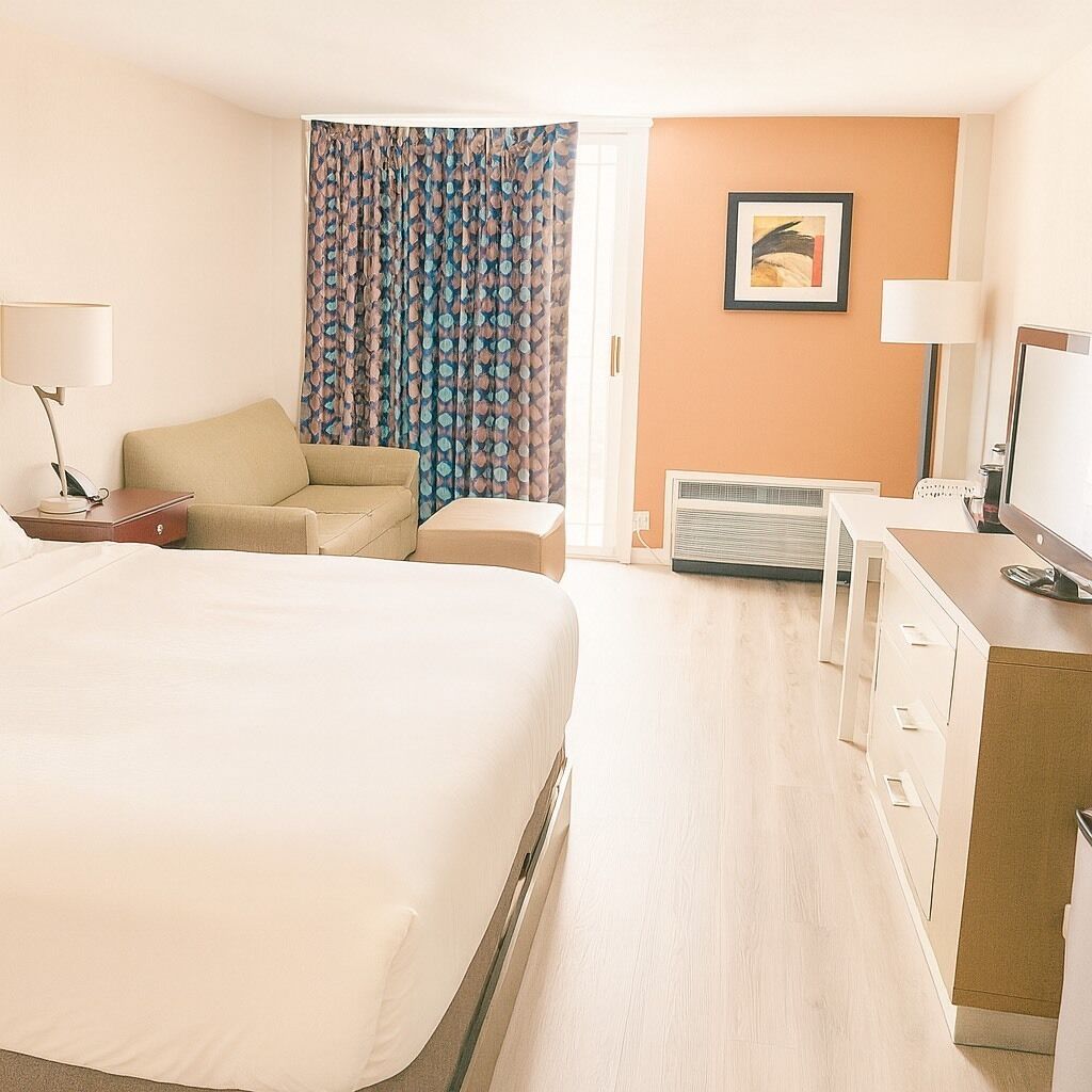 Standard Room | Premium bedding, pillowtop beds, desk, blackout drapes