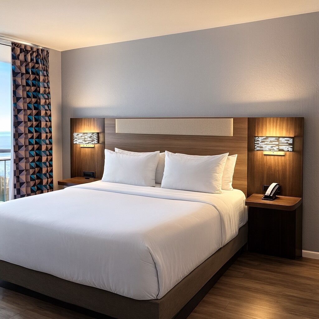 Presidential Suite | Premium bedding, pillowtop beds, desk, blackout drapes