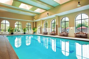 Indoor pool, outdoor pool
