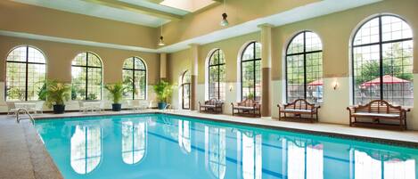 Indoor pool, outdoor pool