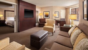 Suite, 1 Bedroom, Non Smoking | Hypo-allergenic bedding available, in-room safe, desk, laptop workspace - Dolce by Wyndham Parsippany (Parsippany)
