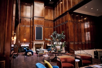 Hotel entrance and lobby at The Adolphus, Autograph Collection