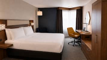 Pillow-top beds, in-room safe, desk, blackout curtains