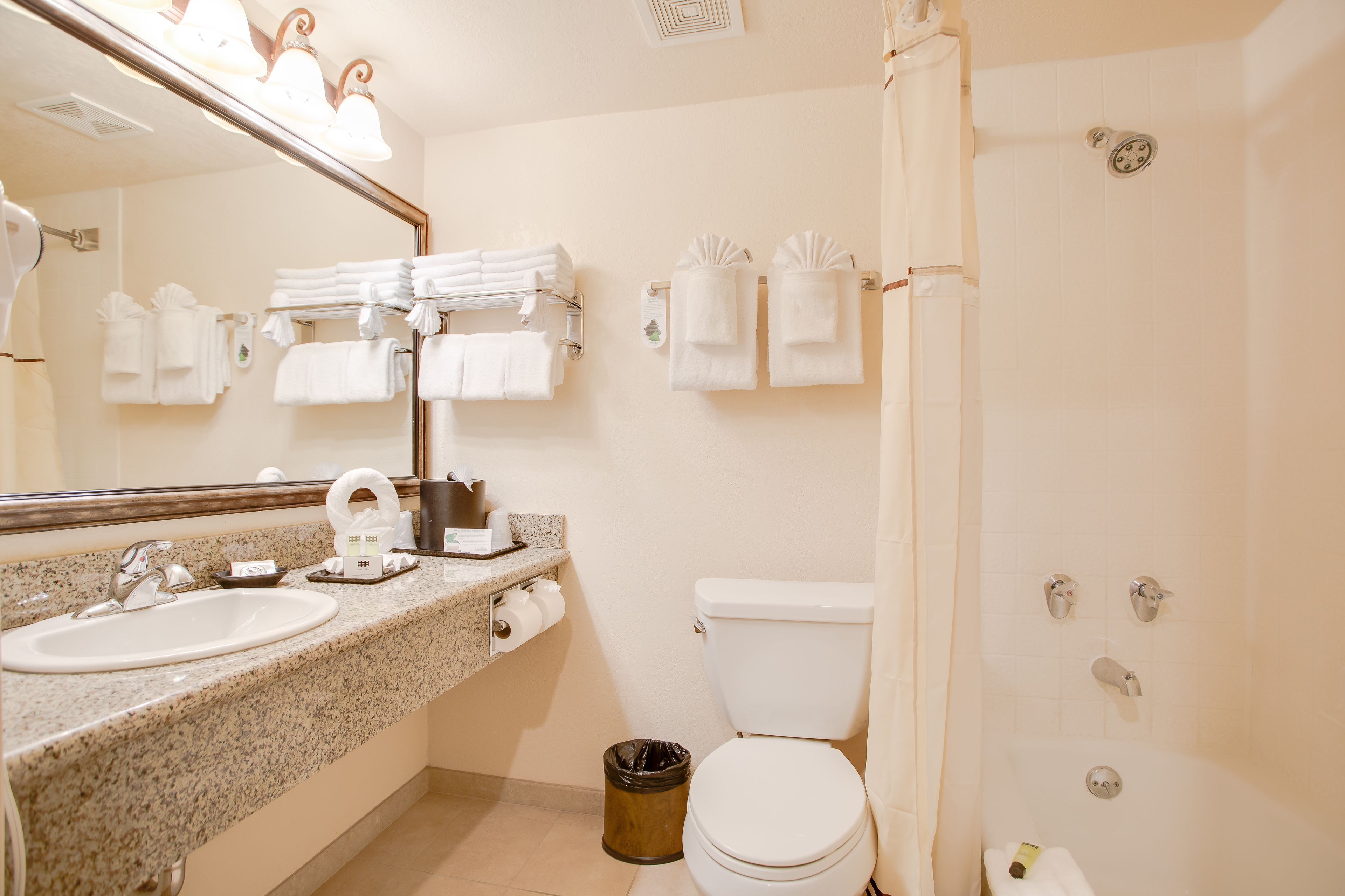 family suite, 2 bedrooms | bathroom | combined shower/bathtub, eco-friendly toiletries, hair dryer, towels