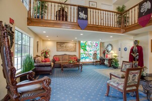 Sala de estar en el lobby