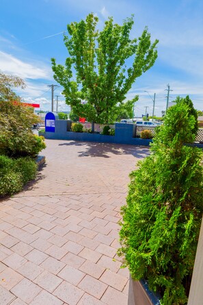 Fachada de la propiedad