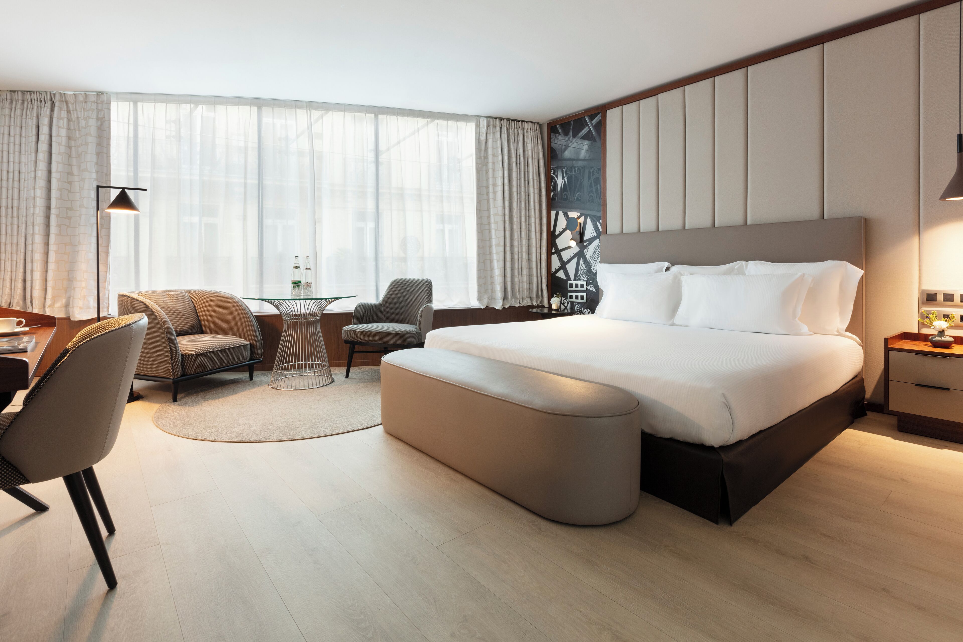Chambre Deluxe | Draps en coton égyptien, literie de qualité supérieure