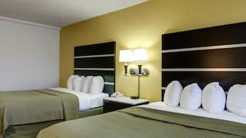 Egyptian cotton sheets, premium bedding, down duvets, pillow-top beds