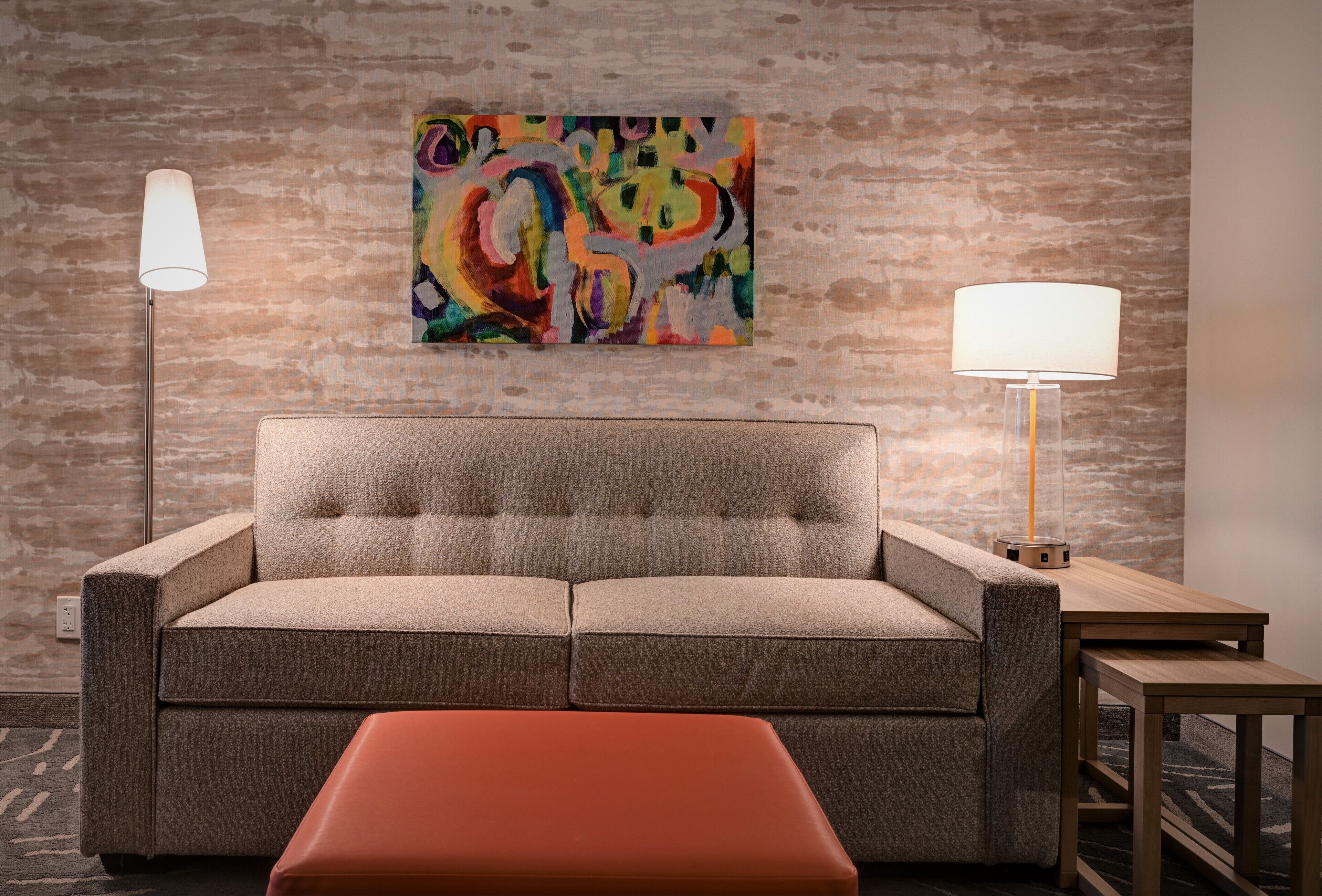 premium bedding, individually furnished, desk, laptop workspace