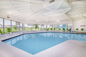 Una piscina techada