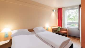 Double Room | Premium bedding, in-room safe, desk, blackout drapes