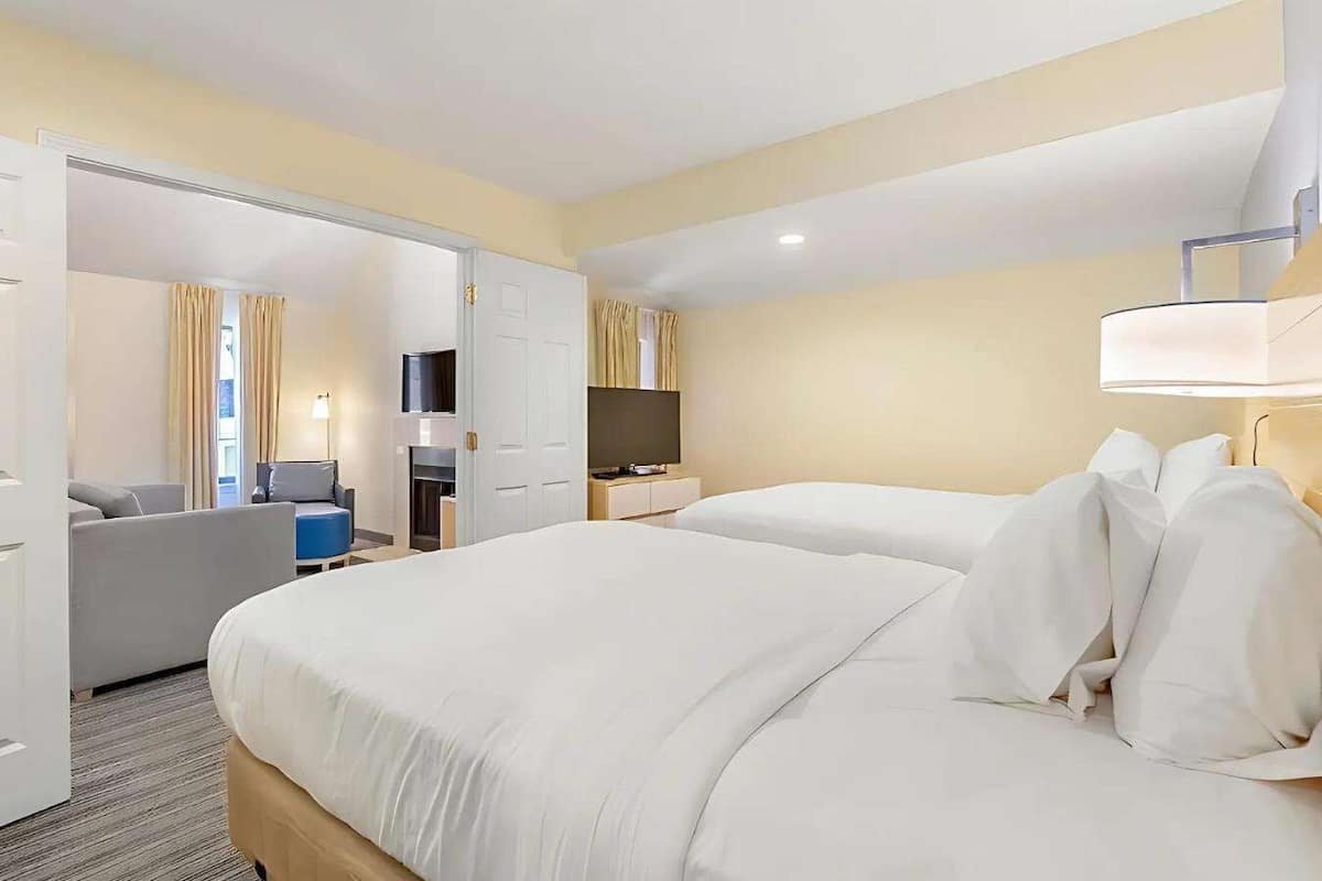 Suite, 2 Schlafzimmer, Kamin (Loft)