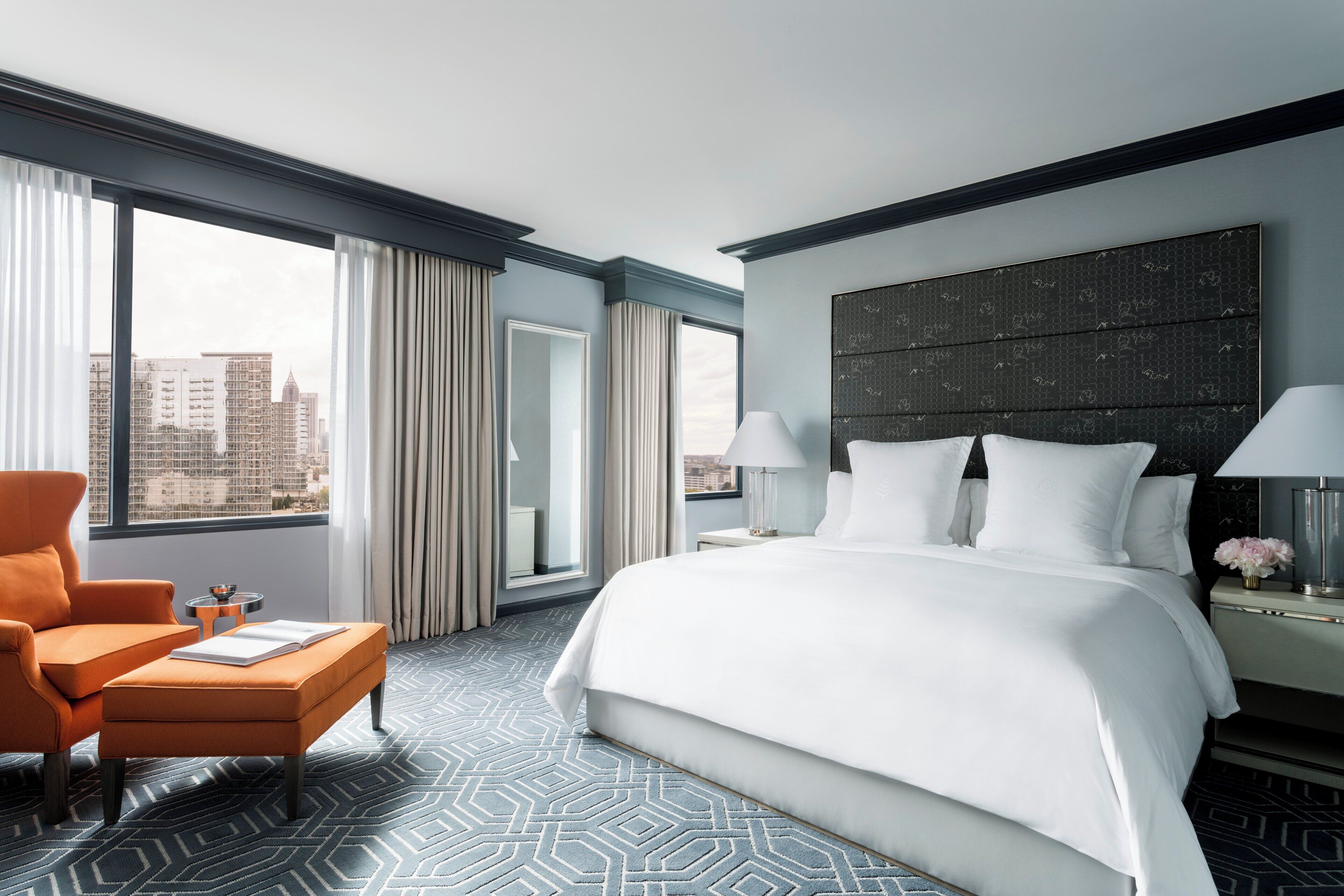 Suite, 1 kingsize bed (Midtown) | Lakens van Egyptisch katoen, luxe beddengoed, donsdekens