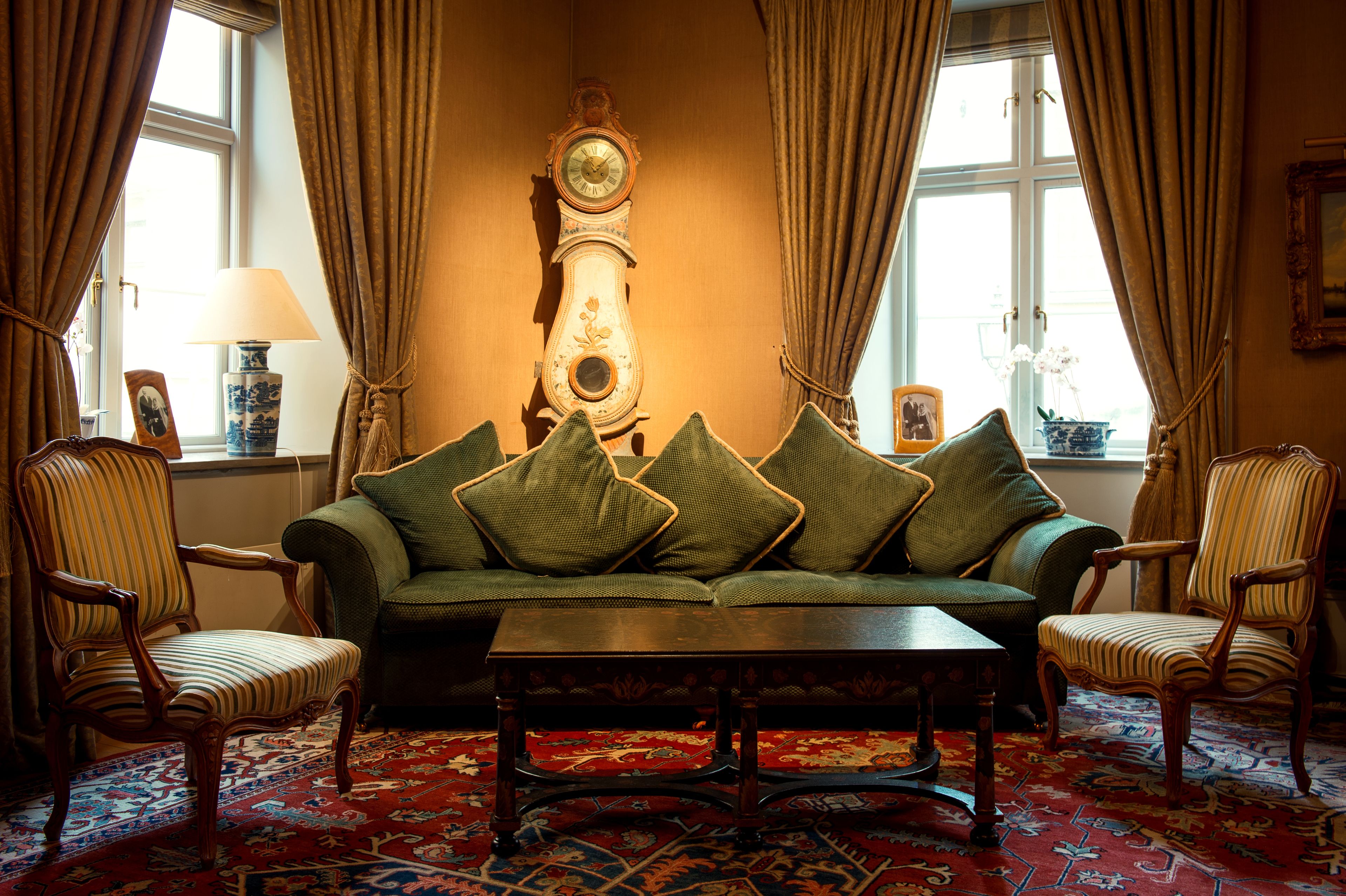 Captains Luxury Suite  | Sängtillbehör av högsta kvalitet och värdeförvaringsskåp på rummet