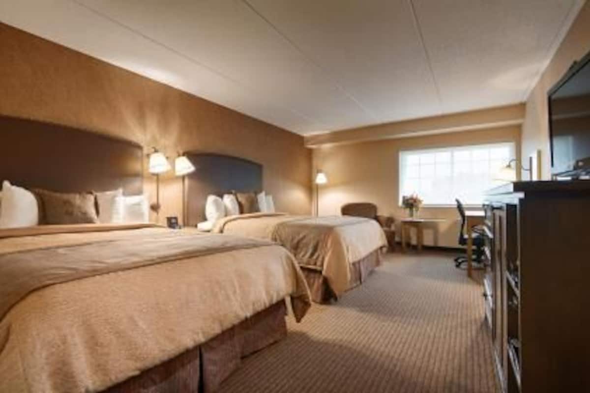 Ropa de cama de alta calidad y camas con pillow-top