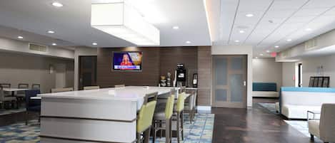 Gratis frukostbuffé varje dag