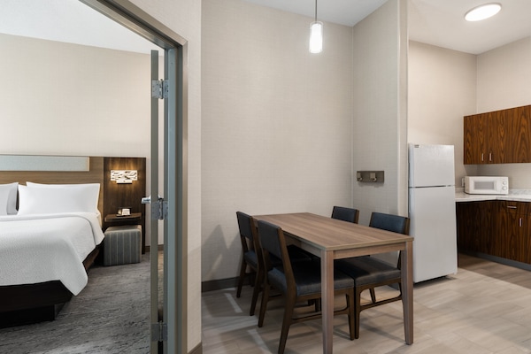 Suite, 1 Bedroom | Hypo-allergenic bedding, desk, iron/ironing board