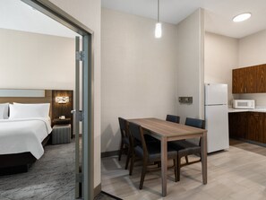 Suite, 1 Bedroom | Hypo-allergenic bedding, desk, iron/ironing board