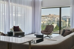 Suite, 1 King Bed (Two Level) | View from room