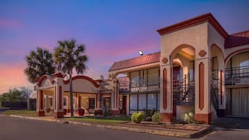 Front of property – evening/night