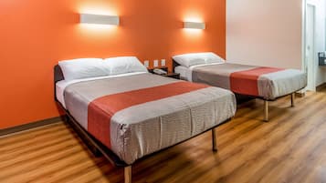 Free WiFi, bed sheets