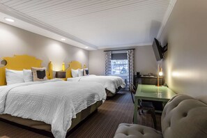 Standard Room, 2 Queen Beds, Non Smoking (42 inch TV) | Pillowtop beds, desk, iron/ironing board, free WiFi