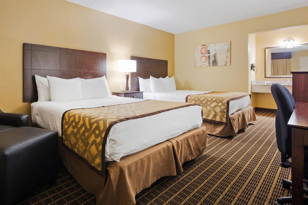 Blackout drapes, iron/ironing board, free WiFi, bed sheets