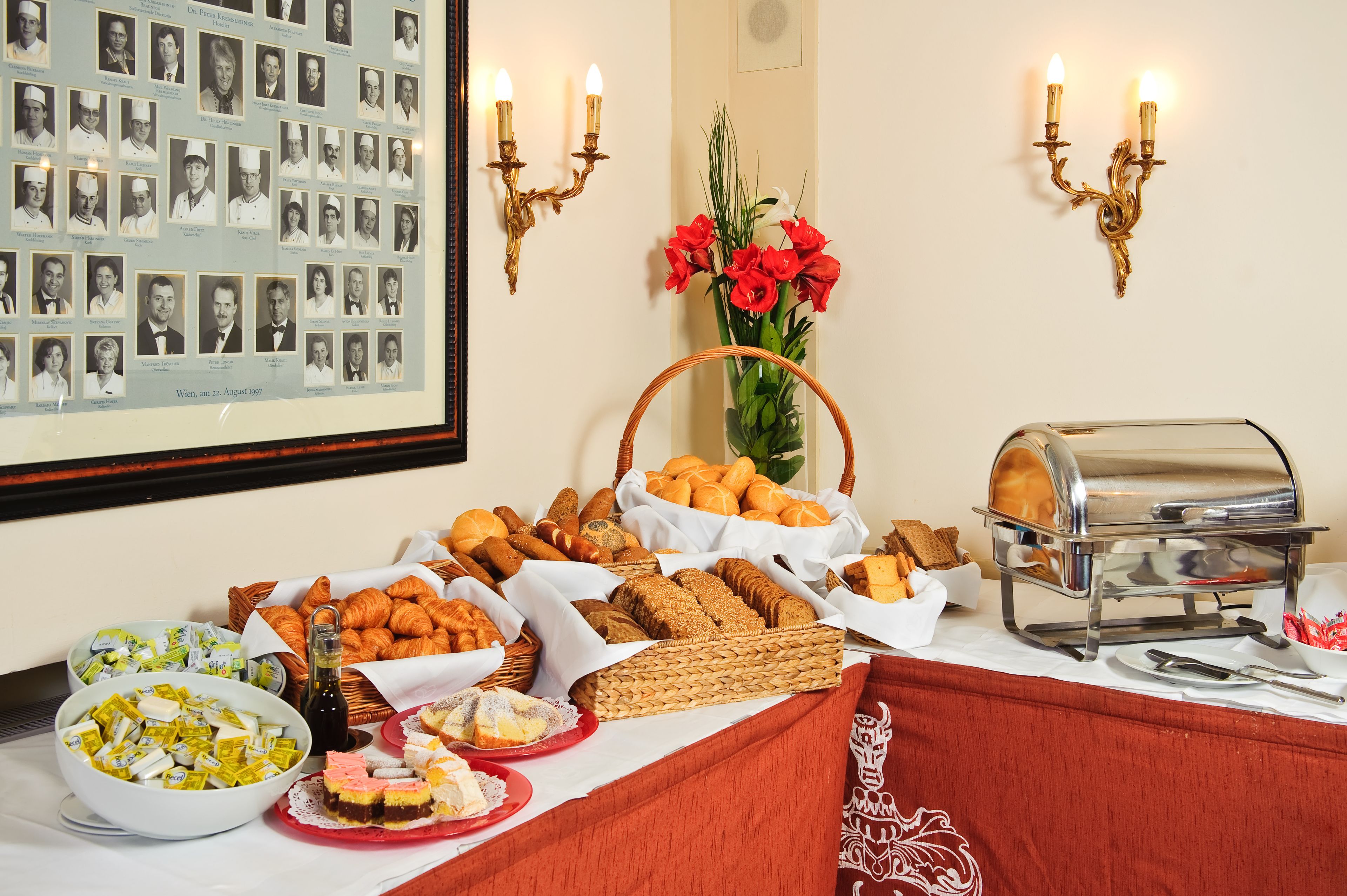 Breakfast buffet