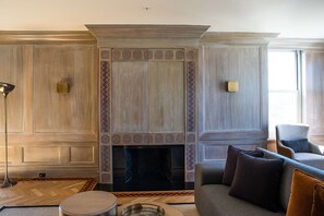 غرفة (Private Apartment) | ملاءات من القطن المصري وأغطية فراش متميزة وميني بار وخزنة داخل الغرفة