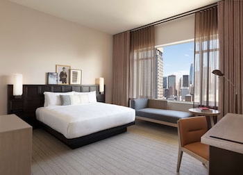 Egyptian cotton sheets, premium bedding, minibar, in-room safe at The Clift Royal Sonesta San Francisco