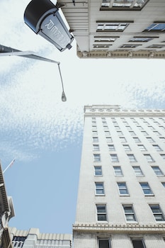 View from property looking out at The Clift Royal Sonesta San Francisco