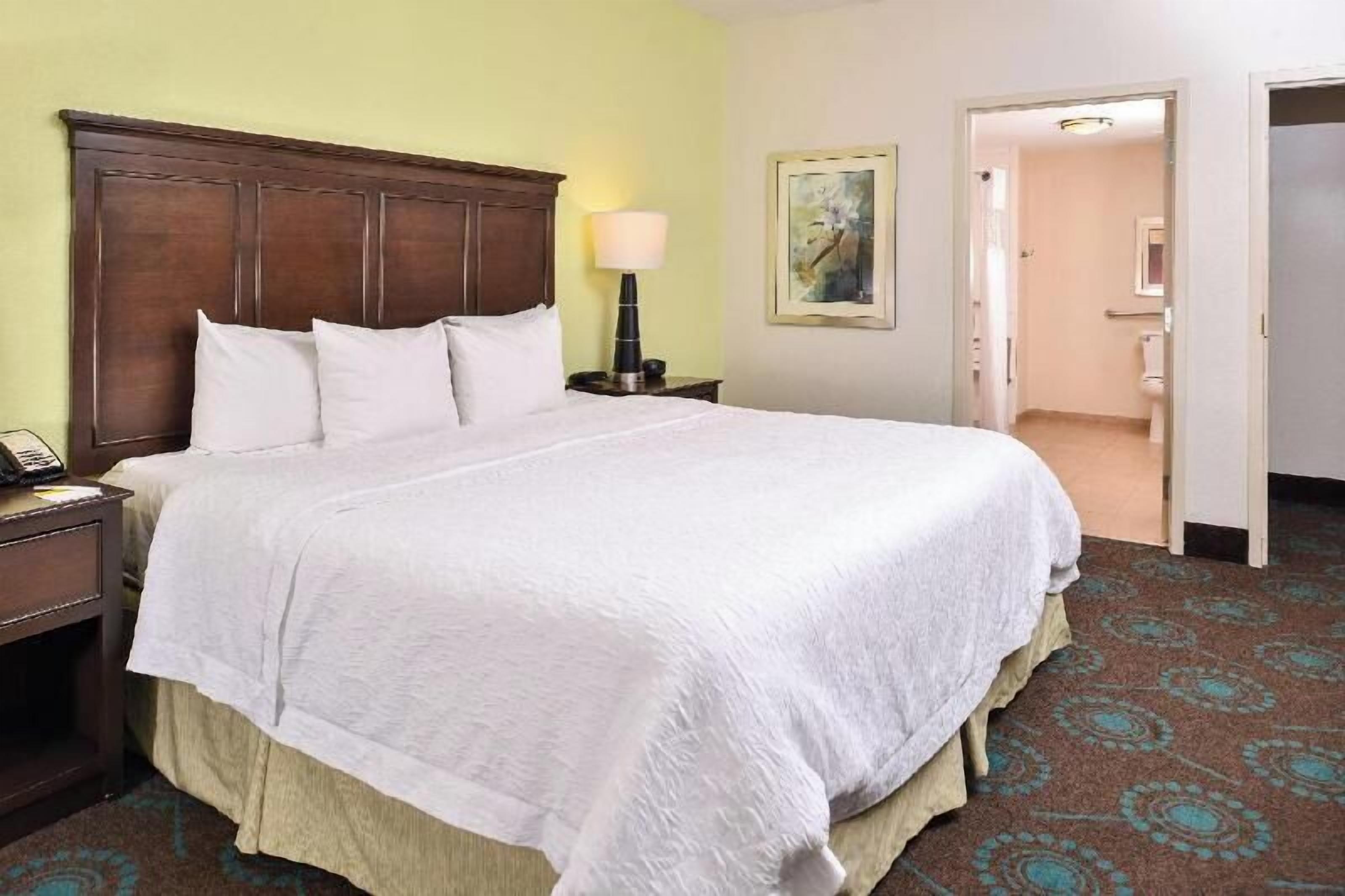 Hypo-allergenic bedding, down duvets, in-room safe, desk