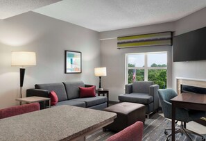 One king suite kitchen non smoking | Living area | LCD TV