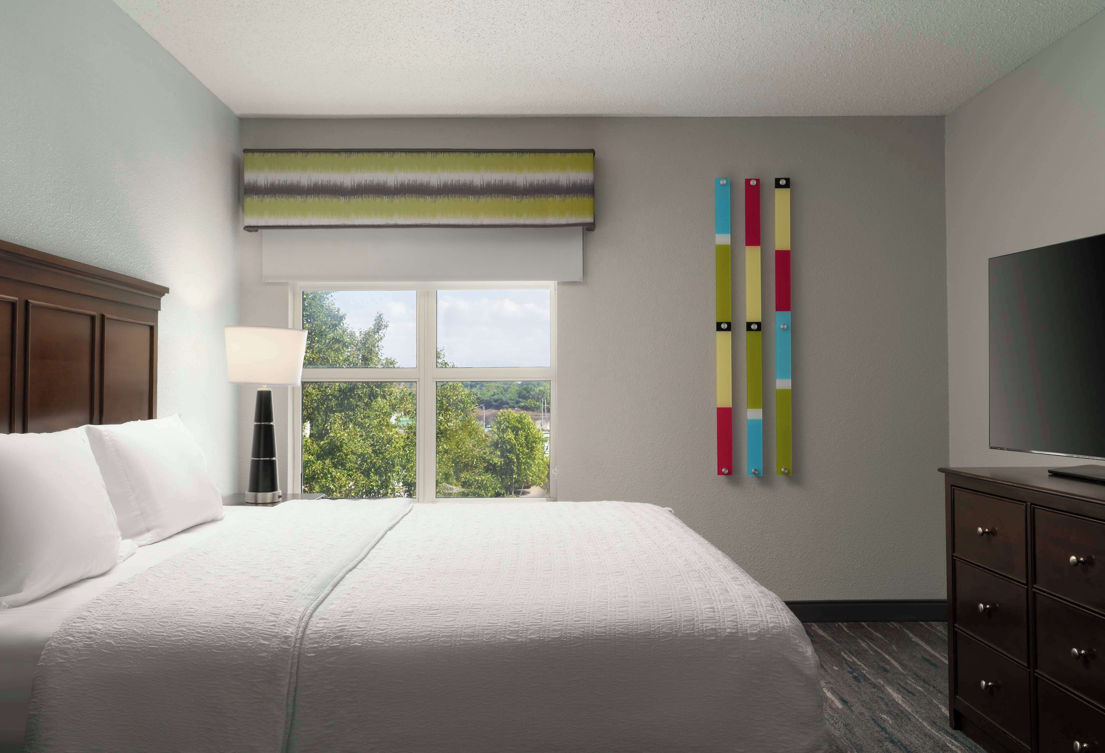 hypo-allergenic bedding, down duvets, in-room safe, desk